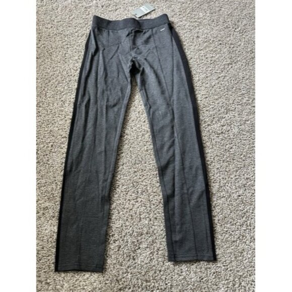 Bench Pants - Bench Womens Gray With Side Black Strip Pull On Athlesiure Pants Size Small
